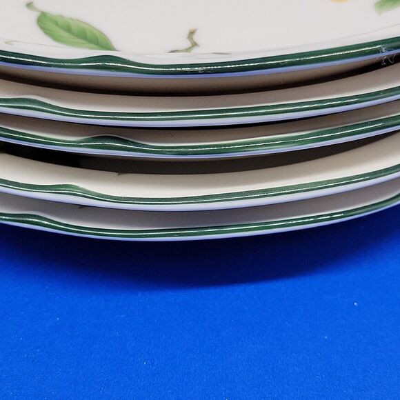 Noritake Gala Cuisine Fruit Parfait 6 3/4" Bread Plates Bundle of 5 - Picture 9 of 11